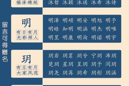 年出生宝宝名字推荐：如何挑选一个吉祥又独特的名字