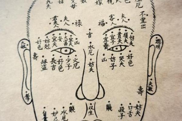 女脸部痣相解析与命运运势解读