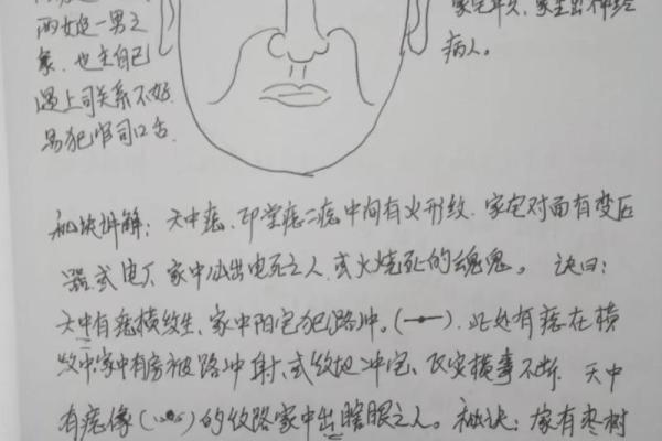 探秘玄学痣相与命运的微妙联系