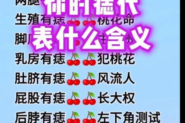 女性身体痣相大全：痣的位置与其深层含义