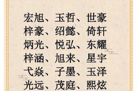 伍姓宝宝起名的独特方式与精选名字