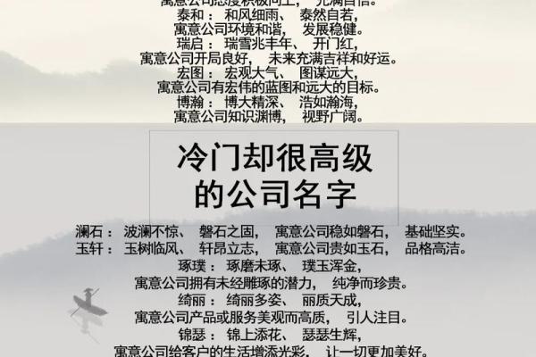 如何为IT公司选择一个独特且有吸引力的名字