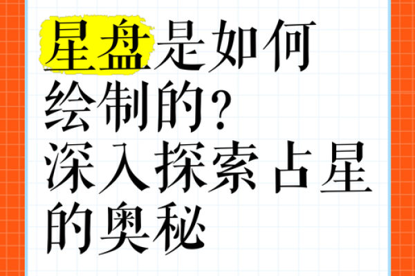 星盘排盘的奥秘：通过天体位置探索人生的潜在可能