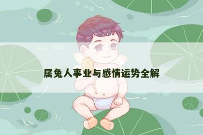 属兔人事业与感情运势全解