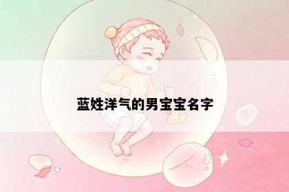 蓝姓洋气的男宝宝名字