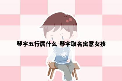 琴字五行属什么 琴字取名寓意女孩