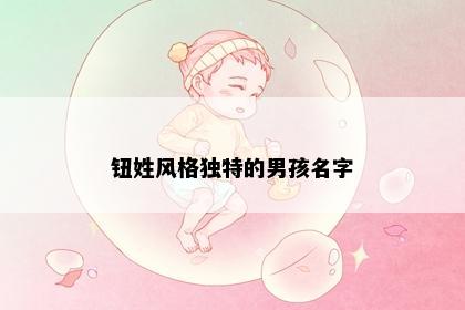 钮姓风格独特的男孩名字